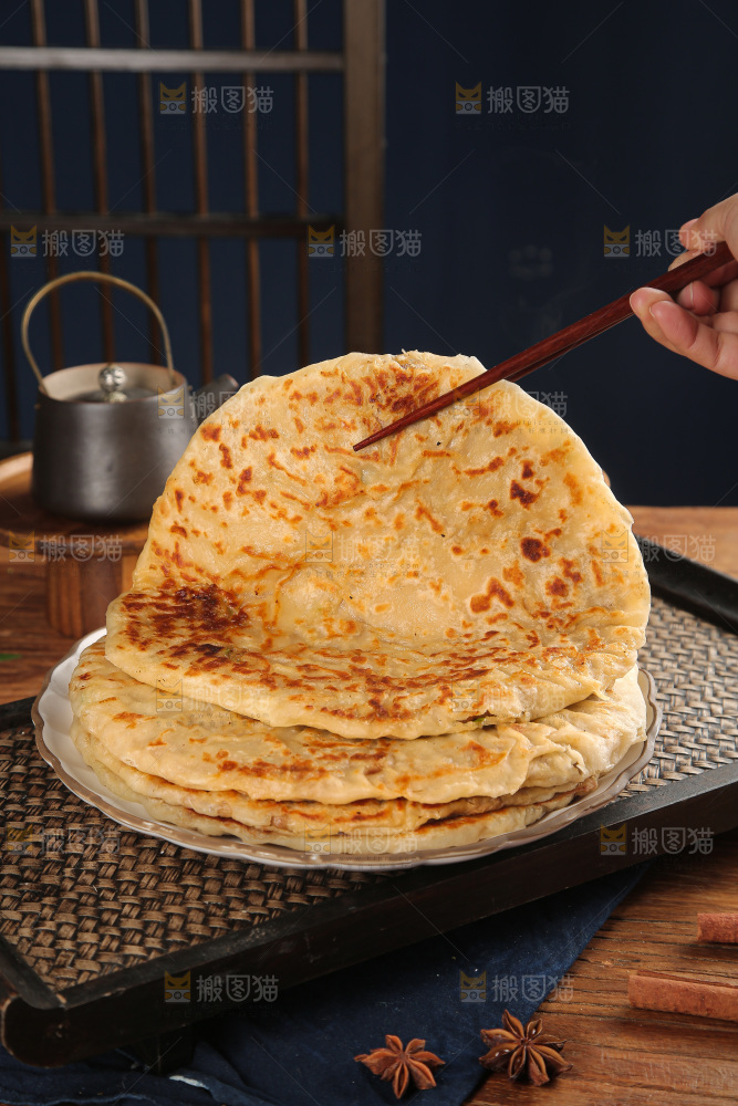 深底上的香河肉饼