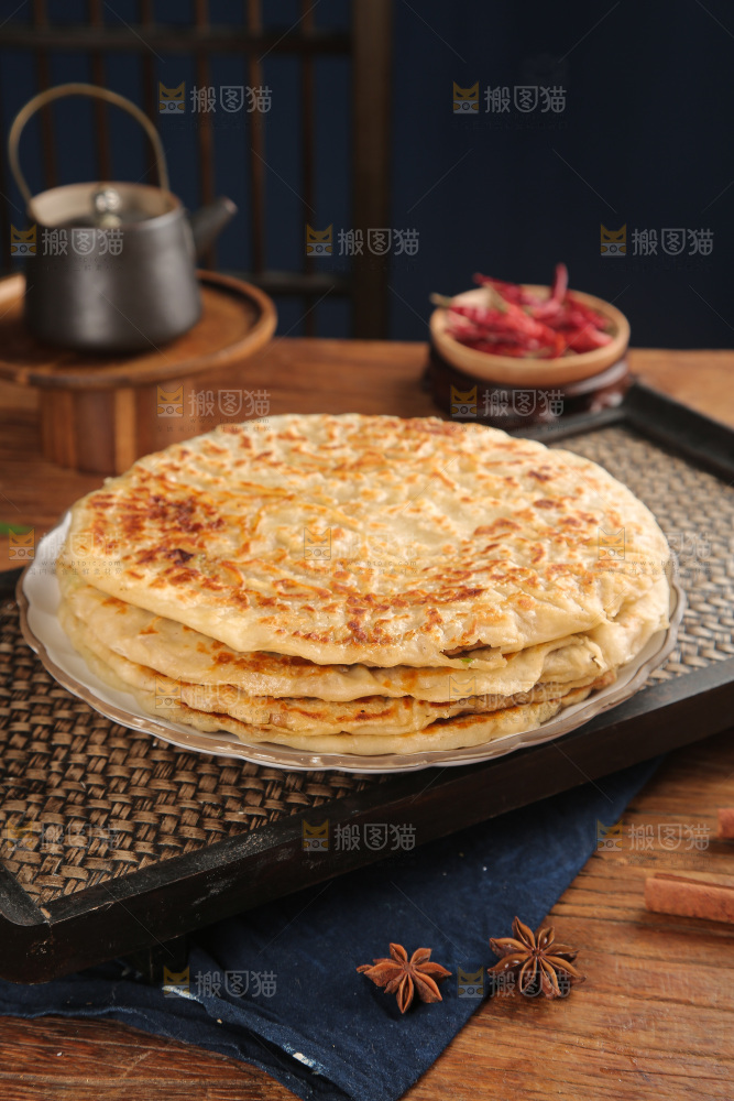 深底上的香河肉饼