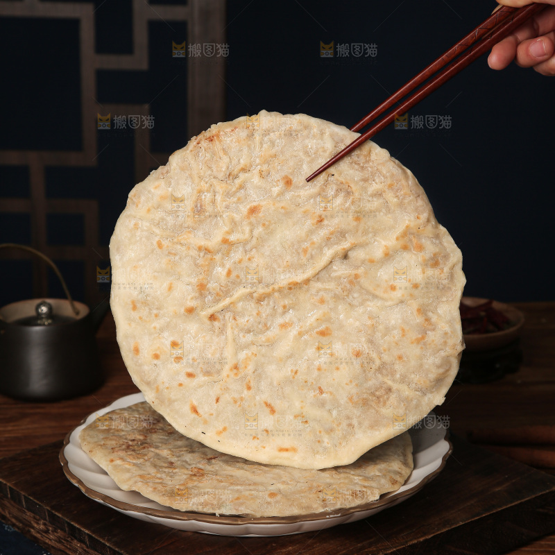 深底上的香河肉饼