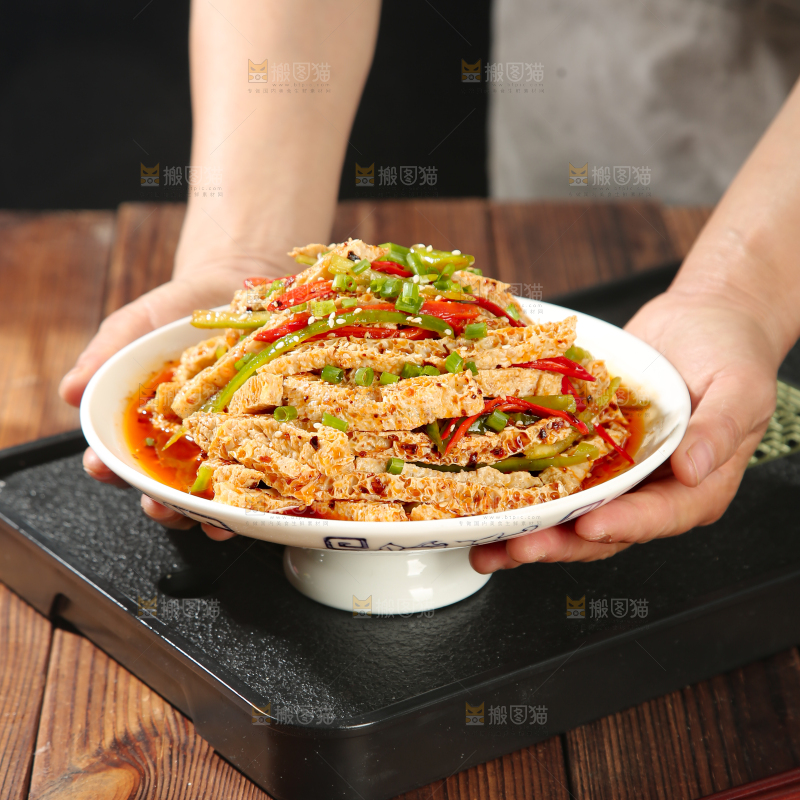 辣炒脆豆腐