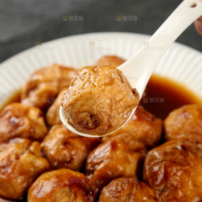 肉酿面筋