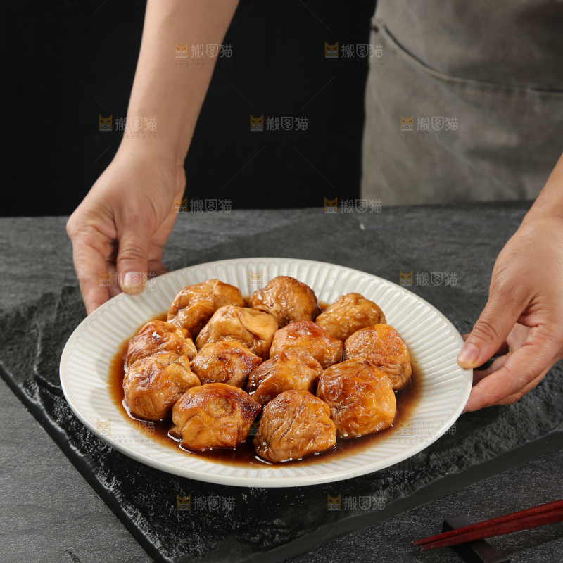 肉酿面筋