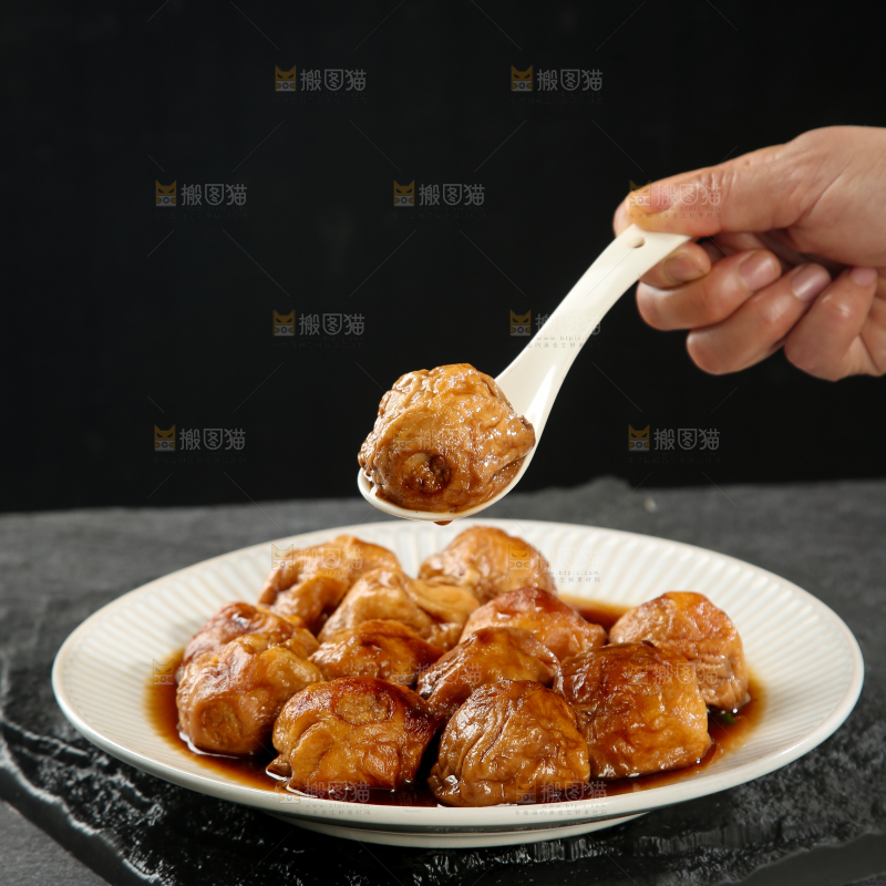 肉酿面筋