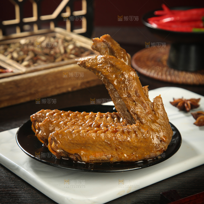 卤鸭翅