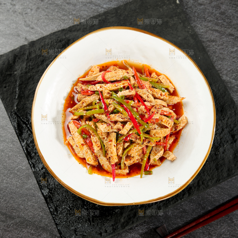 辣炒脆豆腐