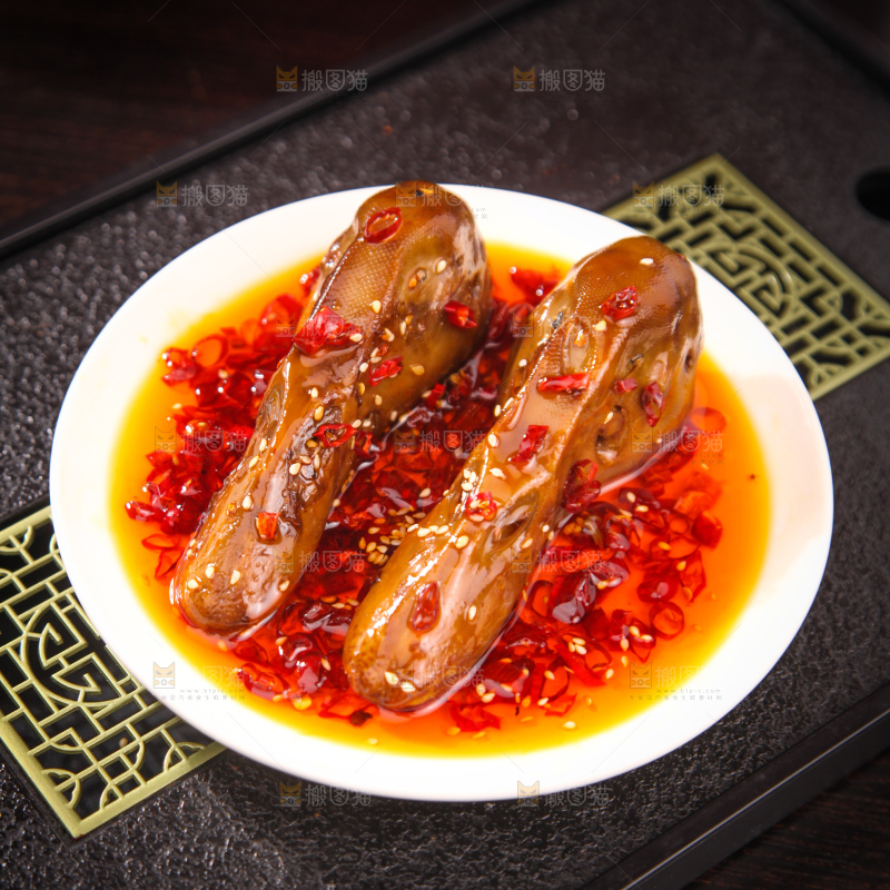 卤鸭头