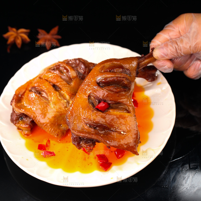 卤鸭腿