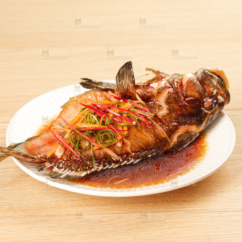 红烧石斑鱼