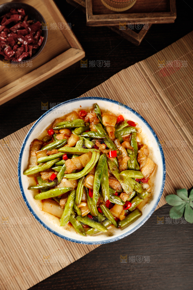 炒四季豆