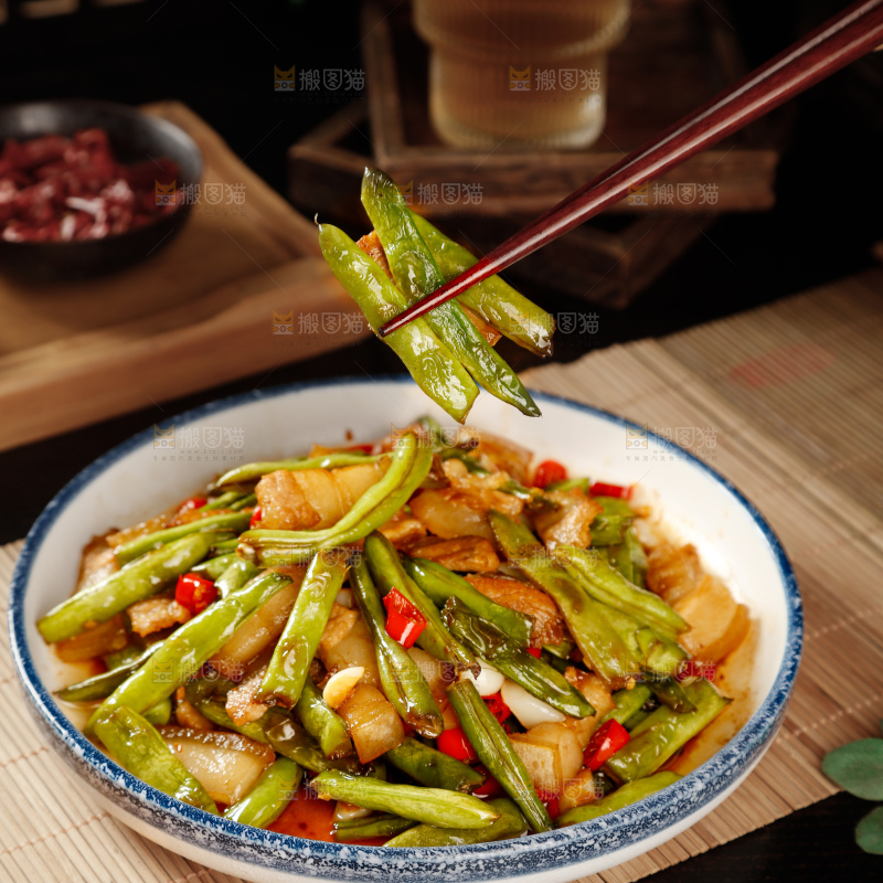 炒四季豆