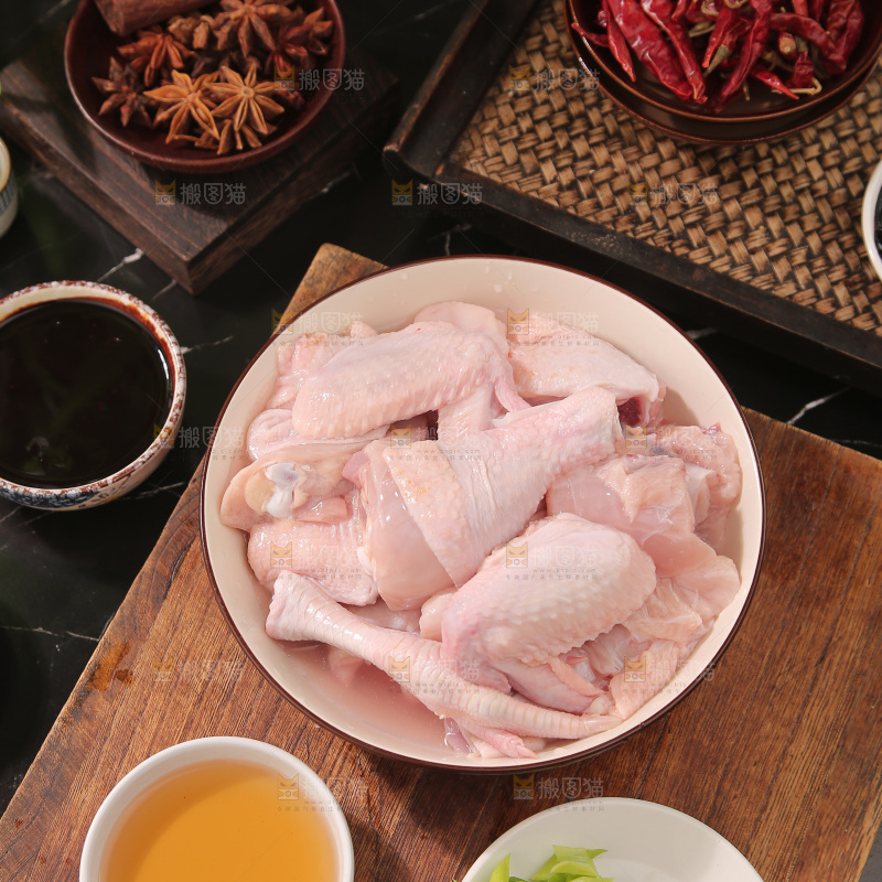 红烧鸡块