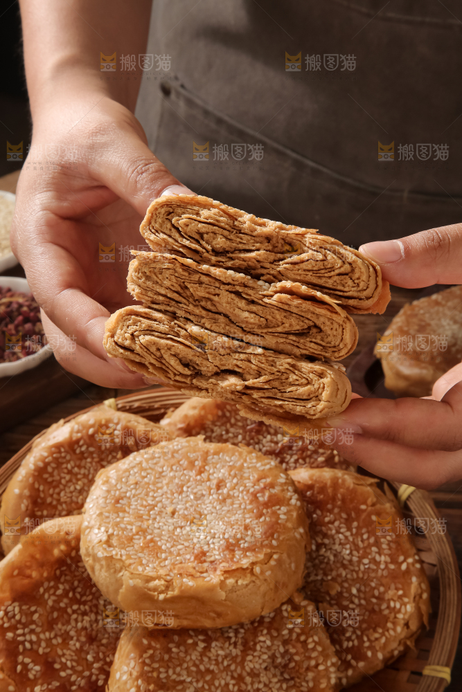 麻酱烧饼