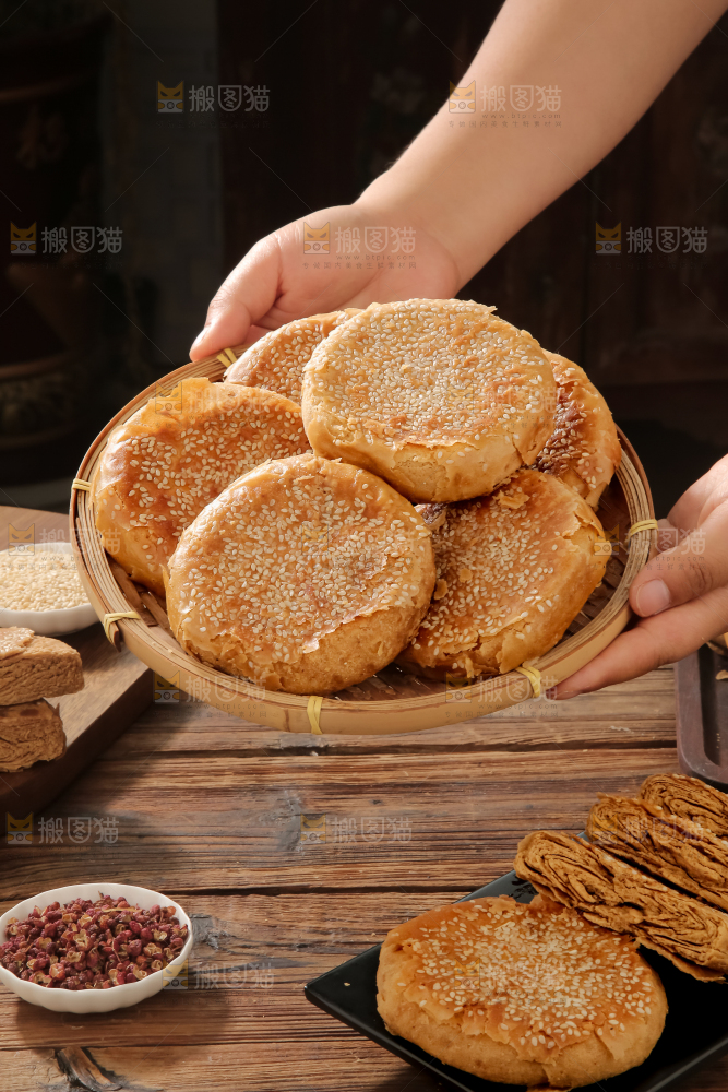 麻酱烧饼