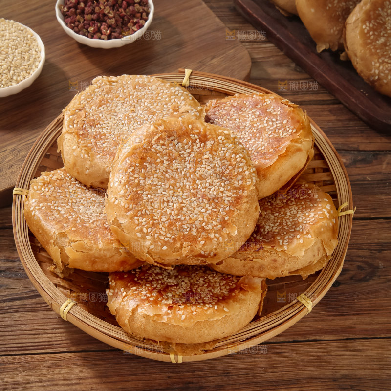 麻酱烧饼
