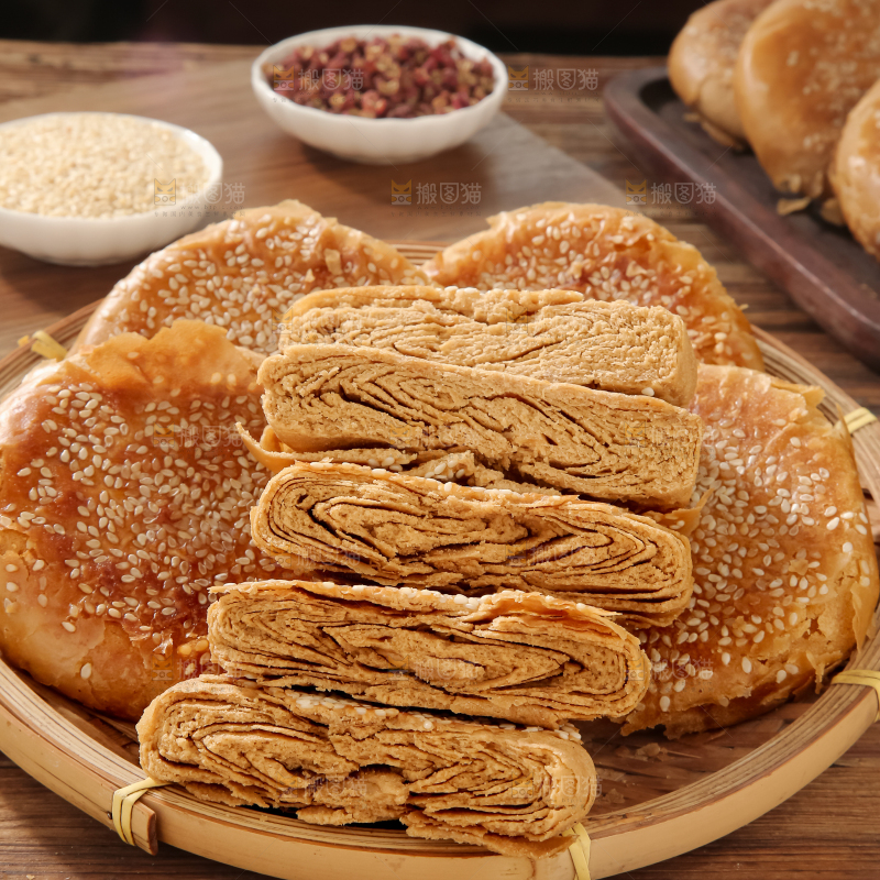 麻酱烧饼