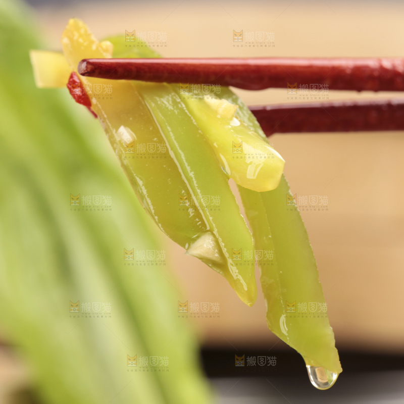 凉拌莴笋