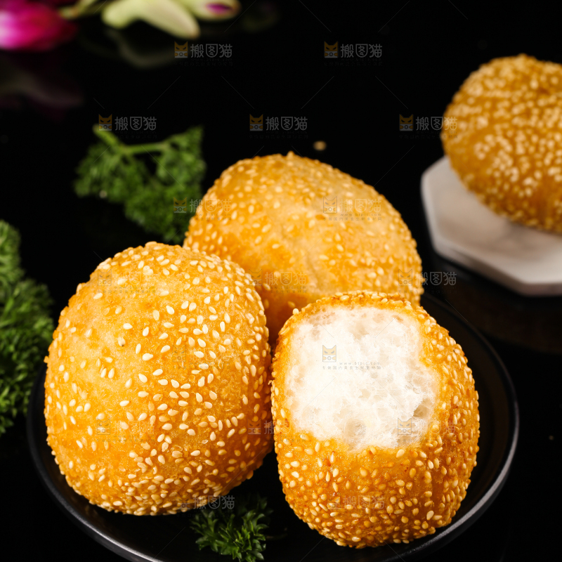 麻圆