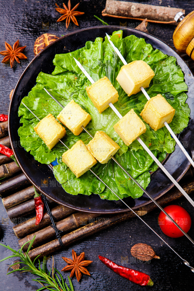 烤鱼豆腐