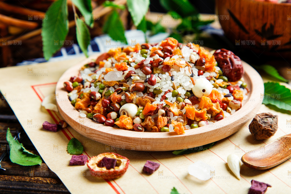 杂粮粥食材