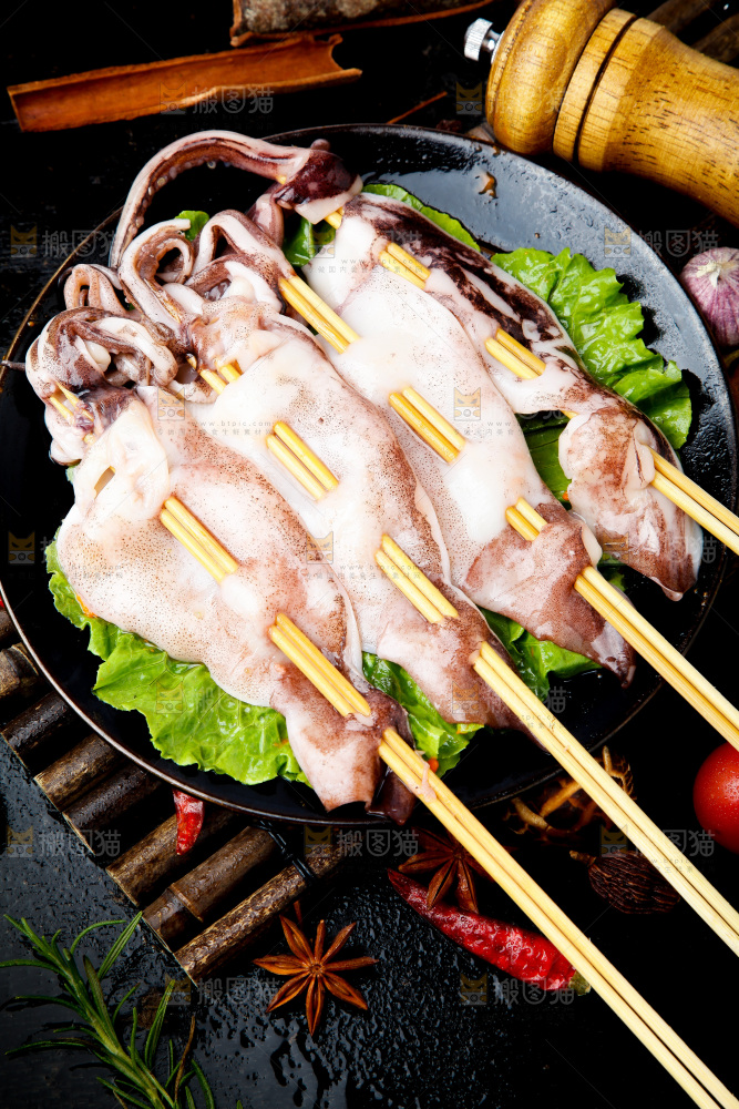 鱿鱼串