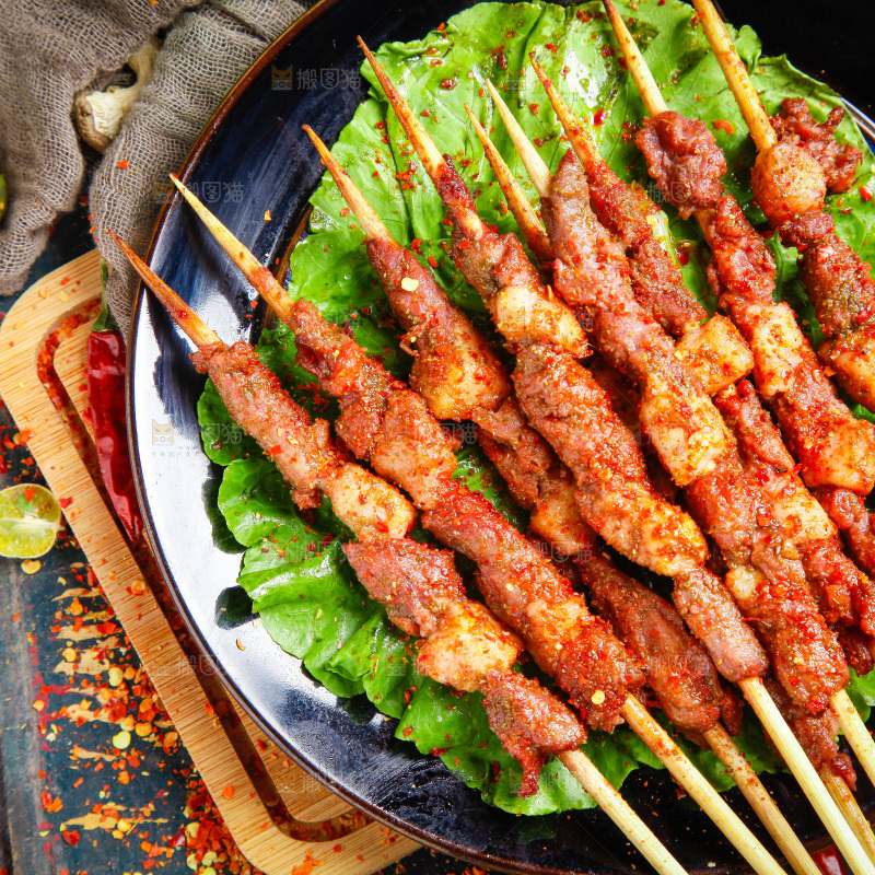 烤羊肉串