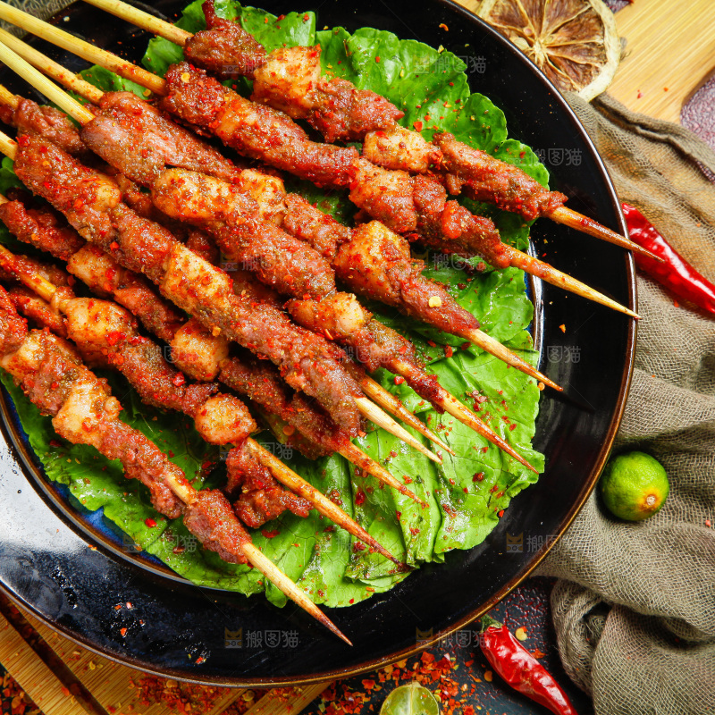 烤羊肉串
