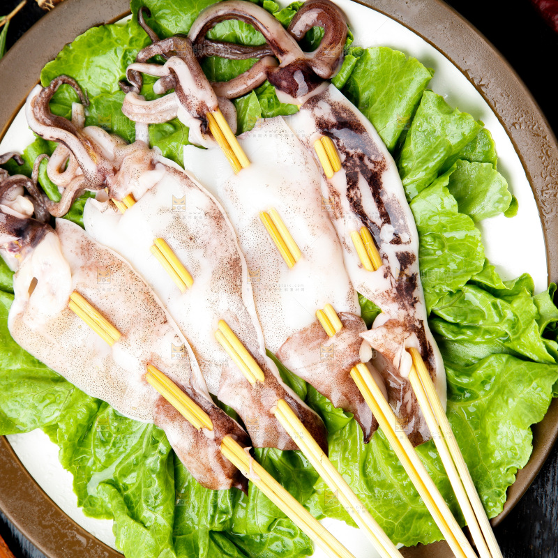 鱿鱼串
