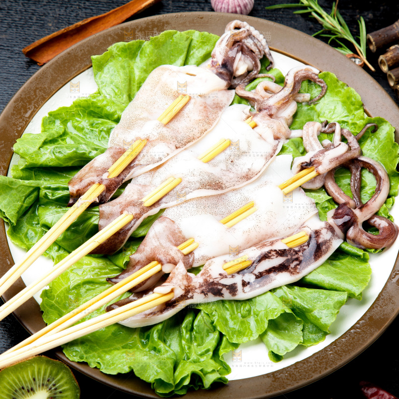 鱿鱼串