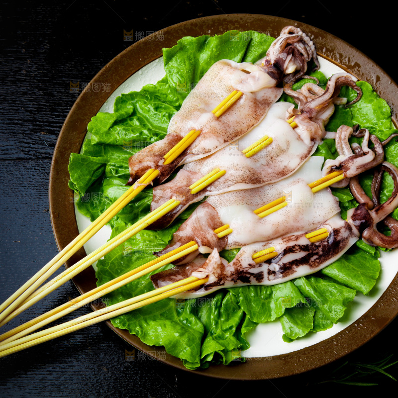 鱿鱼串