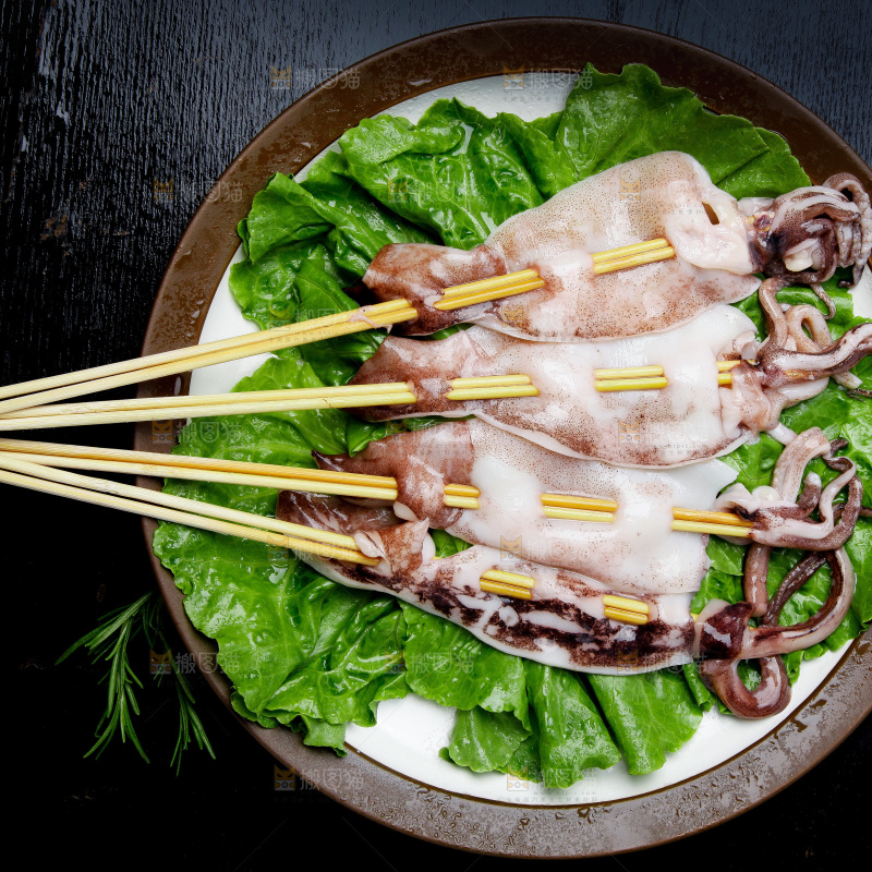 鱿鱼串