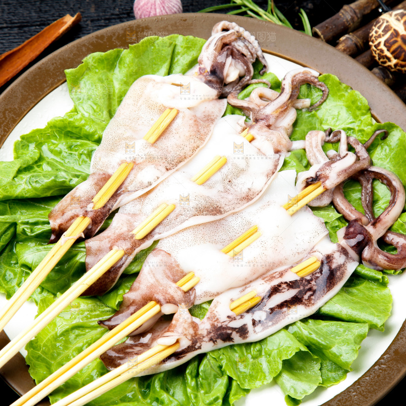 鱿鱼串