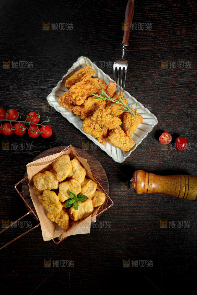 油炸食品快餐
