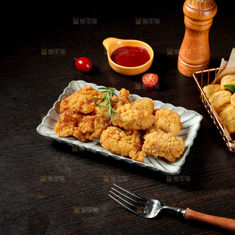 油炸食品快餐