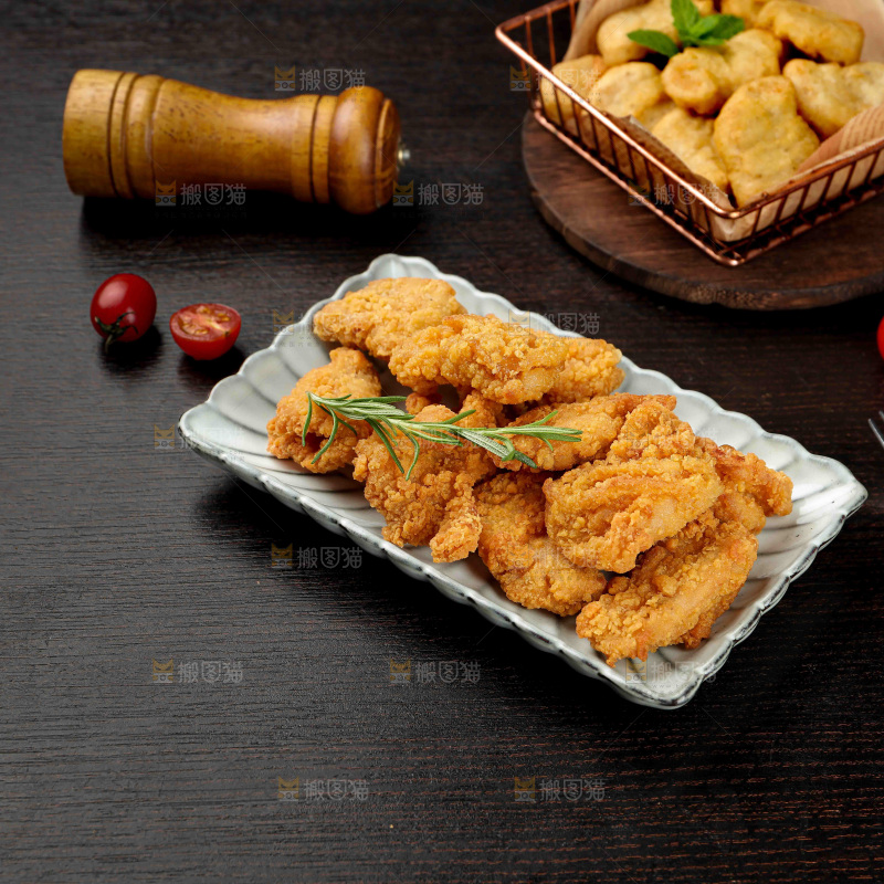 油炸食品快餐