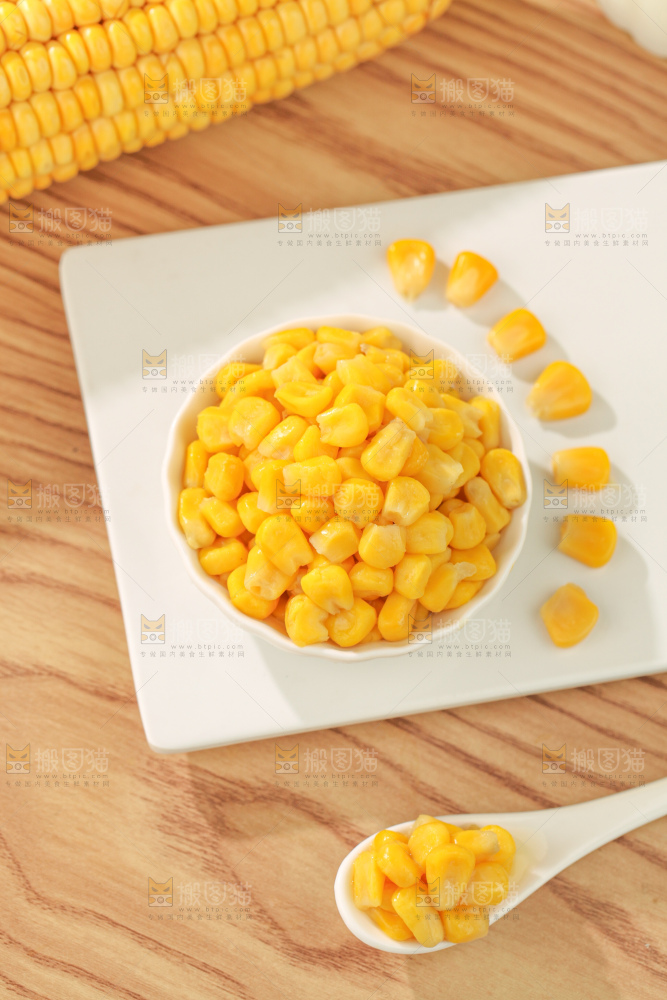 脱皮玉米粒
