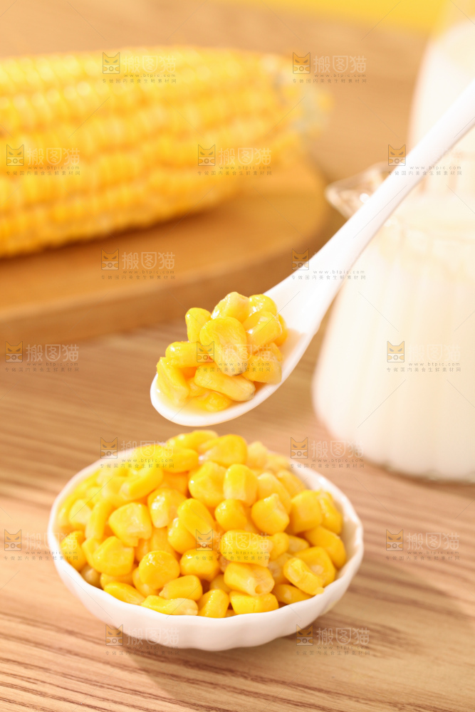 脱皮玉米粒