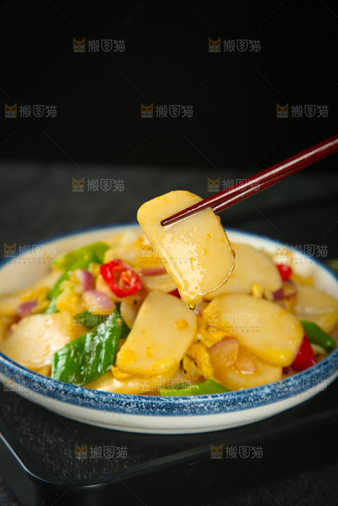 炒年糕片