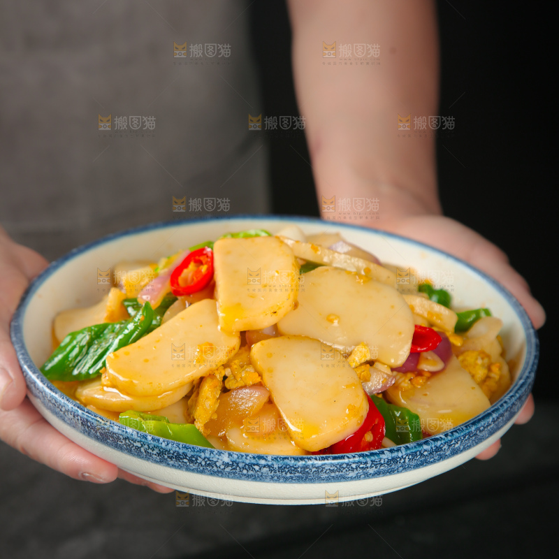 炒年糕片