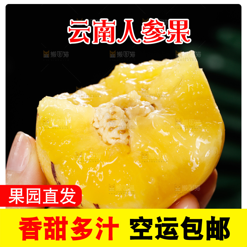 手里拿着石林人参果
