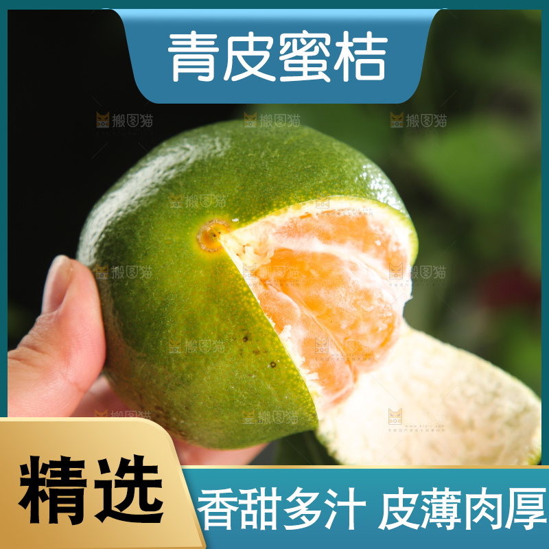 青皮蜜桔
