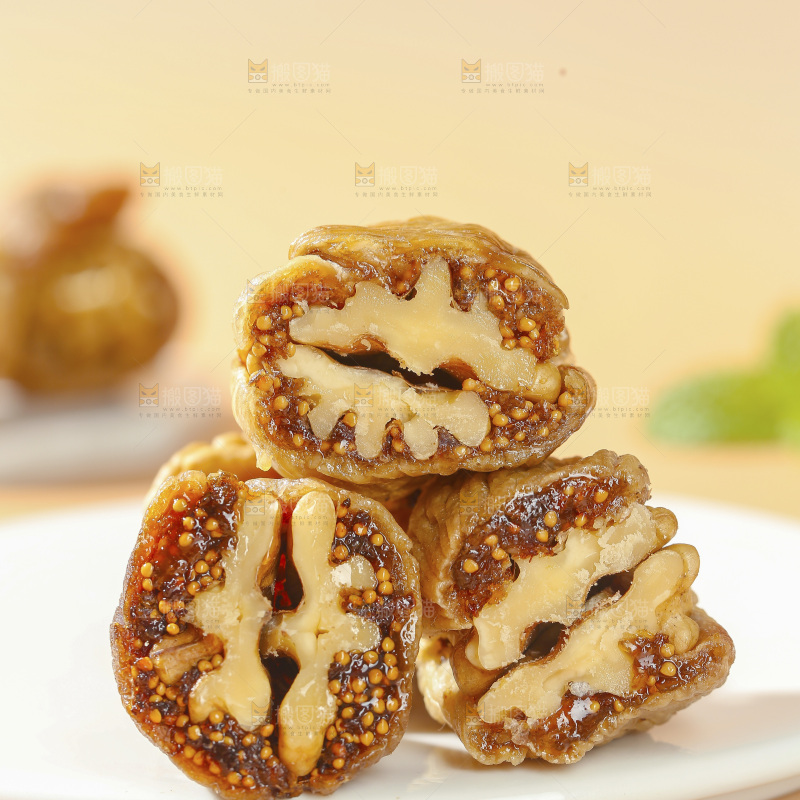 无花果夹核桃