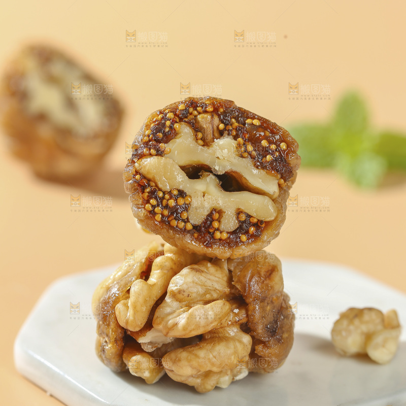 无花果夹核桃