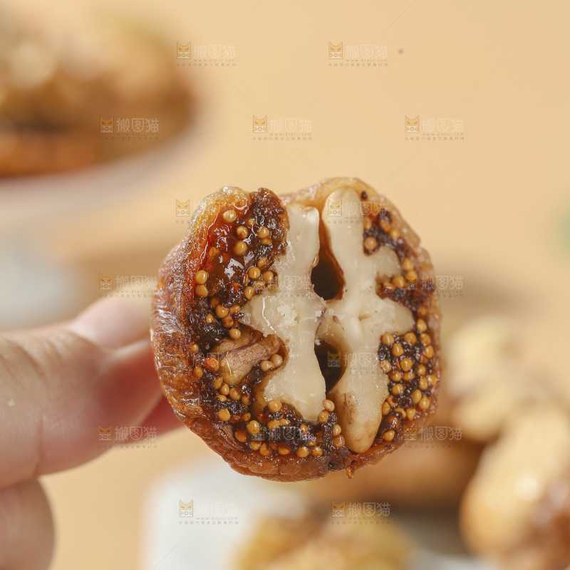 无花果夹核桃