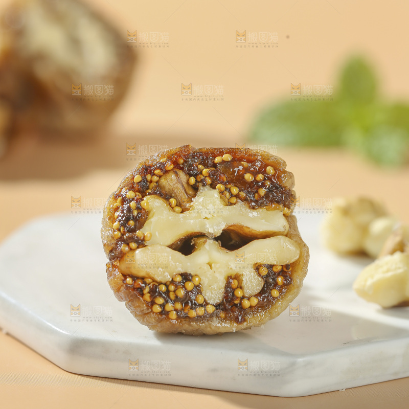 无花果夹核桃
