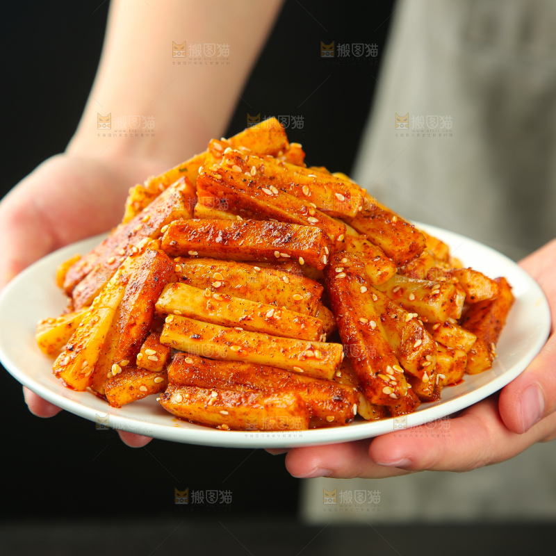 辣炒年糕条