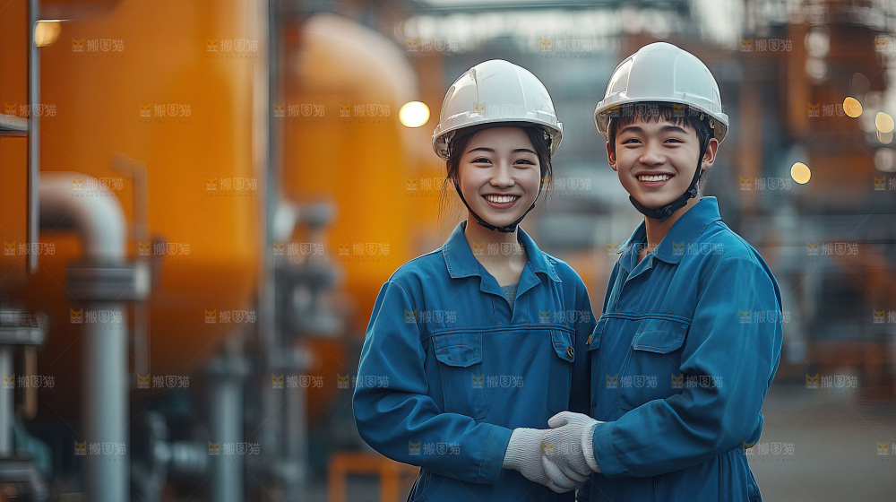城市建设发展工地工人向上国富民强