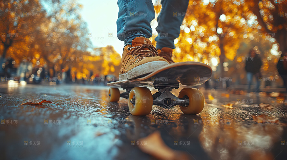 滑板运动休闲活力极限运动
