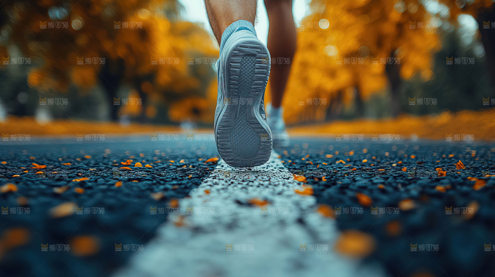 奔跑前进向上奋斗活力追梦冒险