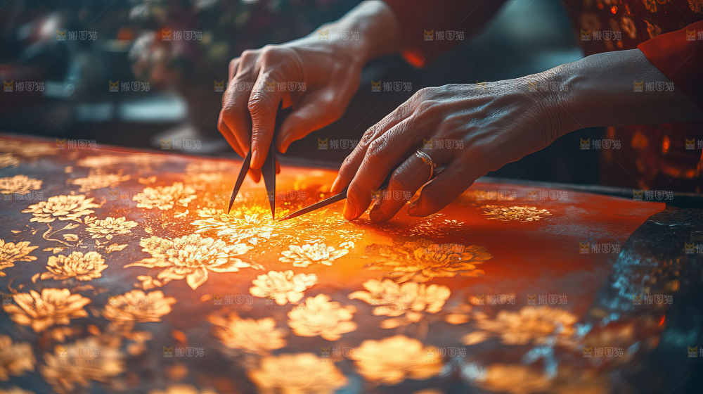 中秋素材团圆花灯月饼荷花灯赏月