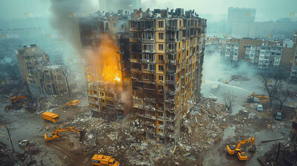 自然灾害地震灾难死亡建筑